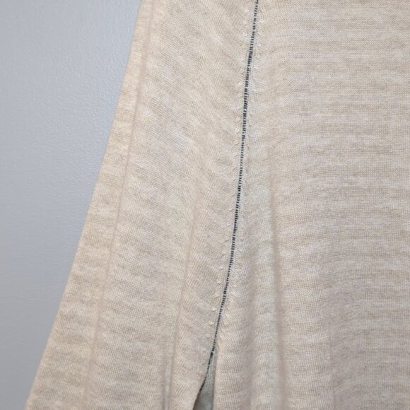 Tommy Bahama Jeans Striped Pullover Sweater Beach Cotton Wide Crew Neck Knit - Picture 3 of 10